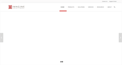 Desktop Screenshot of imaginesolutions.com